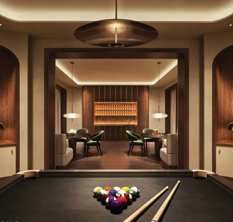 Billiards lounge