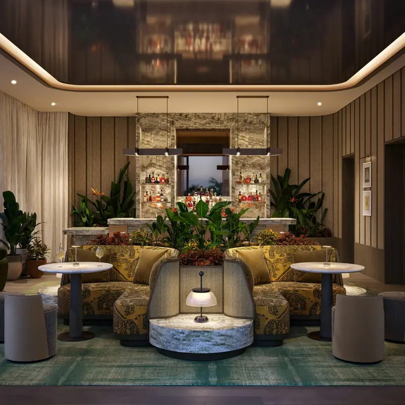 Speakeasy lounge
