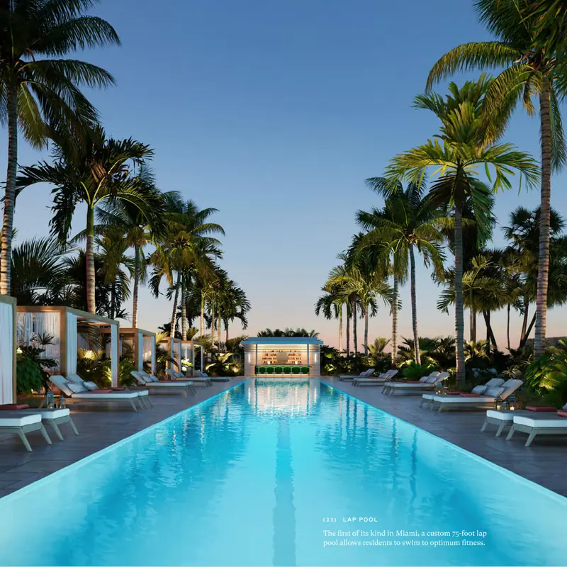 Lap pool