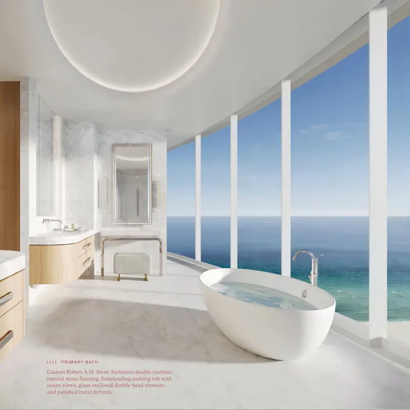 Residence primary bathroom