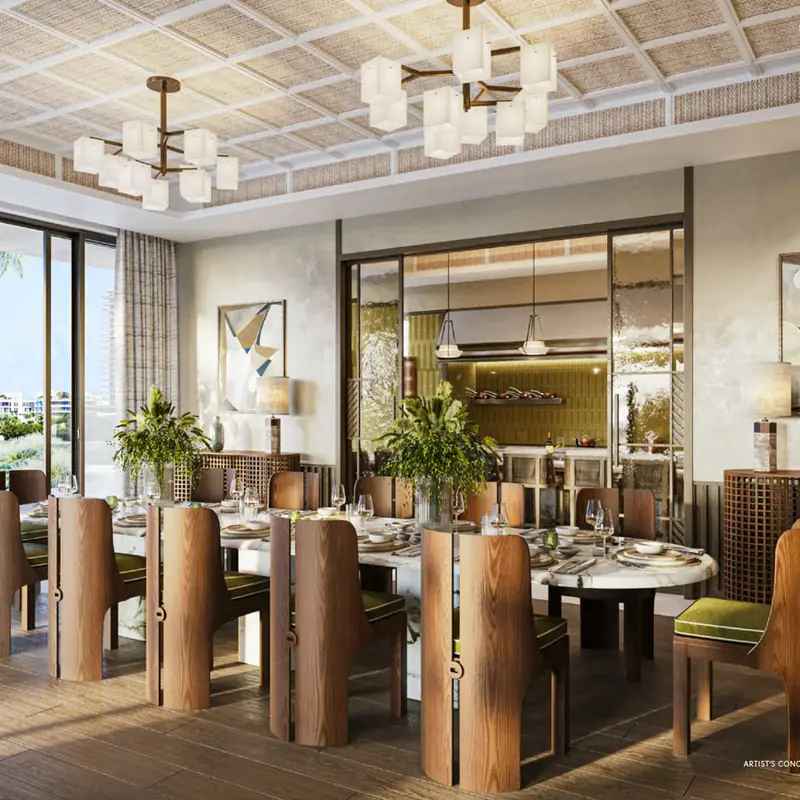 Private dining room