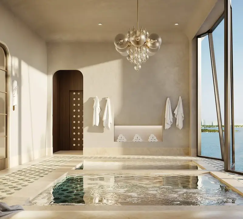 Spa plunge pools